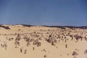 A sea of sand and stone