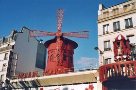 The famous Moulin Rouge cabaret
