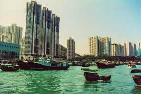 Aberdeen harbour, Hong Kong Island