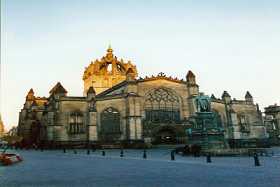 St Giles Cathedral in Edinburgh