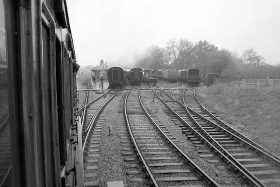 A busy scene as we pass through Horsted Keynes