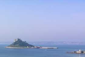 St Michael's Mount, cut off at high tide