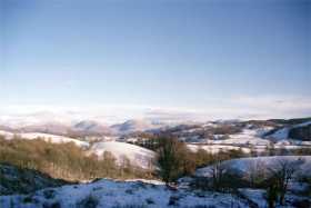 The view from Grizedale Forest on New Year's Eve 2001