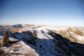 A view along the ridge to Brim Fell from the Old Man