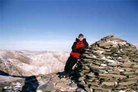 Done it! At the summit of Coniston Old Man