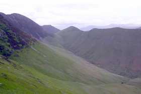 From left to right - Sail, Causey Pike and Knott Rigg
