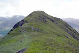 The last fell of the day is Whiteless Pike