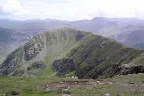 High Crag and the connecting ridge from High Stile