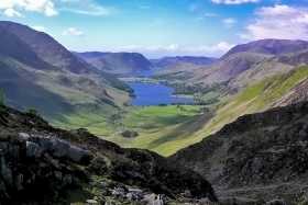 A fabulous view along Warnscale Bottom to Buttermere