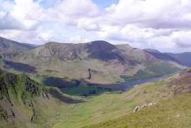 Buttermere, High Crag, High Stile and Red Pike from Dale Head
