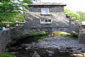 The quaint Bridge House in Ambleside