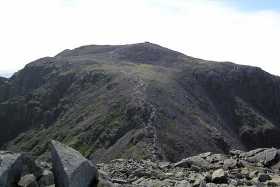 Final ascent of Scafell Pike
