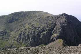 Scafell from Scafell Pike summit
