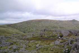 High Raise at the back of the Langdale Pikes