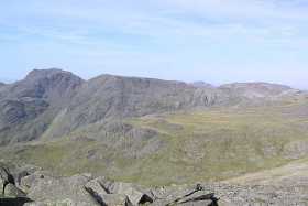 Scafell Pike, Broad Crag, Ill Crag and Great End