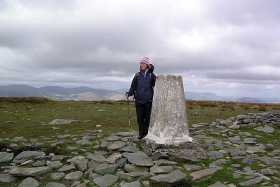 Heather at High Street summit