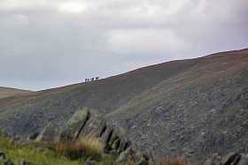 Roman soldiers marching up High Street?
