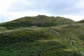 The ascent of Loughrigg Fell