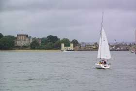 Branksea Castle on Brownsea Island, Poole Harbour