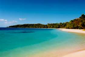 The Blue Lagoon at Nanuya Lailai in the Yasawas
