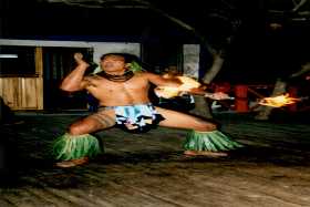 Firedancing on Naviti