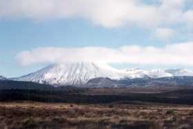 Ngauruhoe Volcano from the Desert Road
