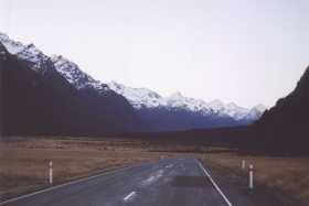 Early morning drive to Milford Sound