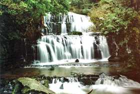 Purakanui Falls in heart of the Catlins