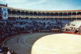 Inside the bullring