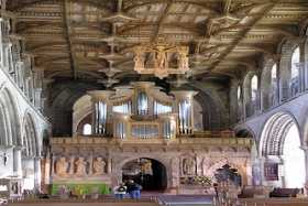 Inside St David's Cathedral