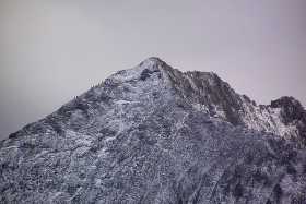 Brave (or mad?) souls traversing Crib Goch